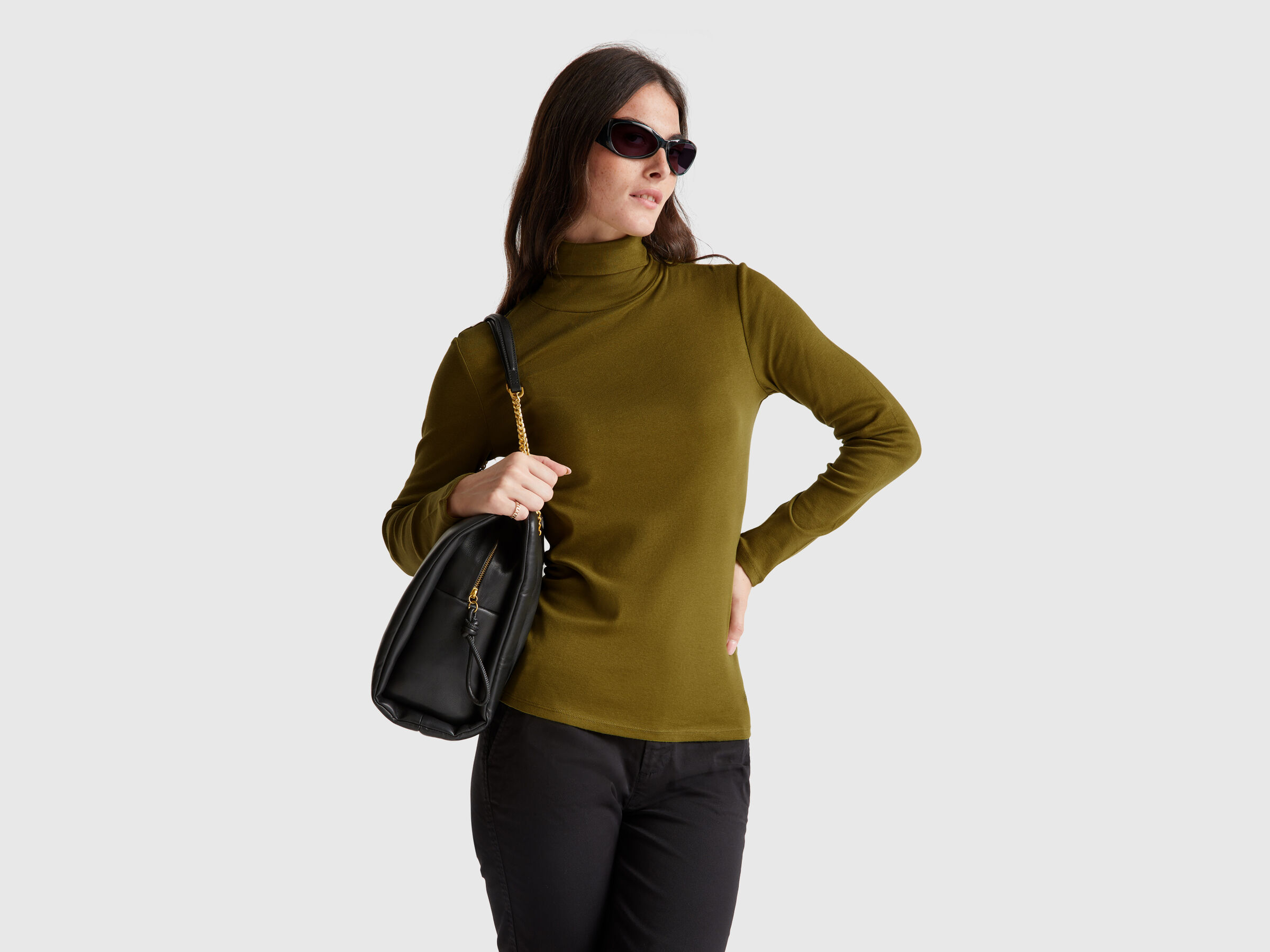 TURTLE NECK SWEATER Damen image number 4